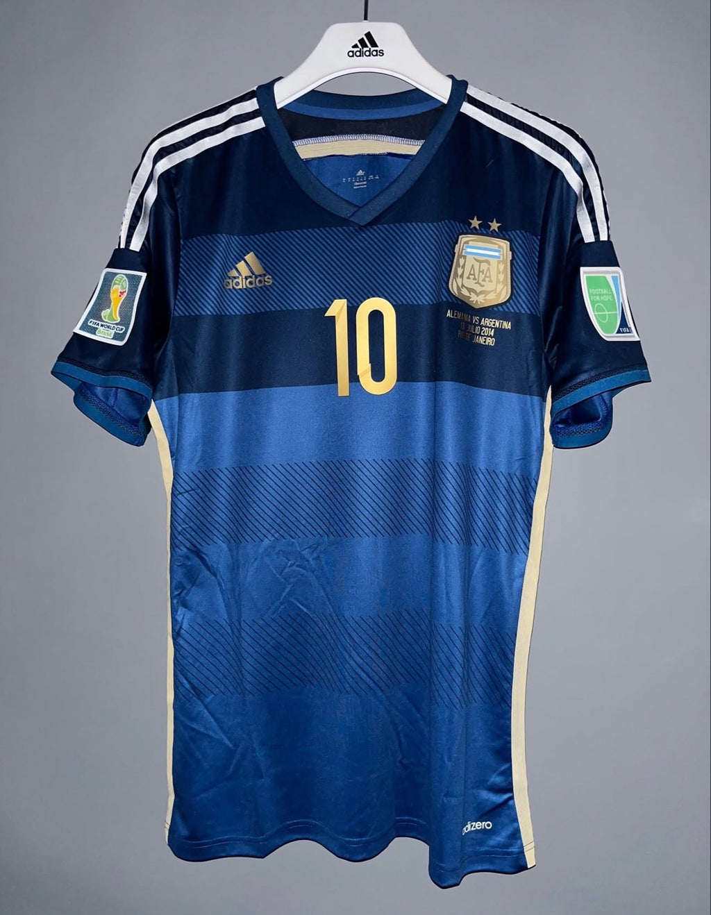 MESSI #10 ARGENTINA 2014 MUNDIAL VISITANTE