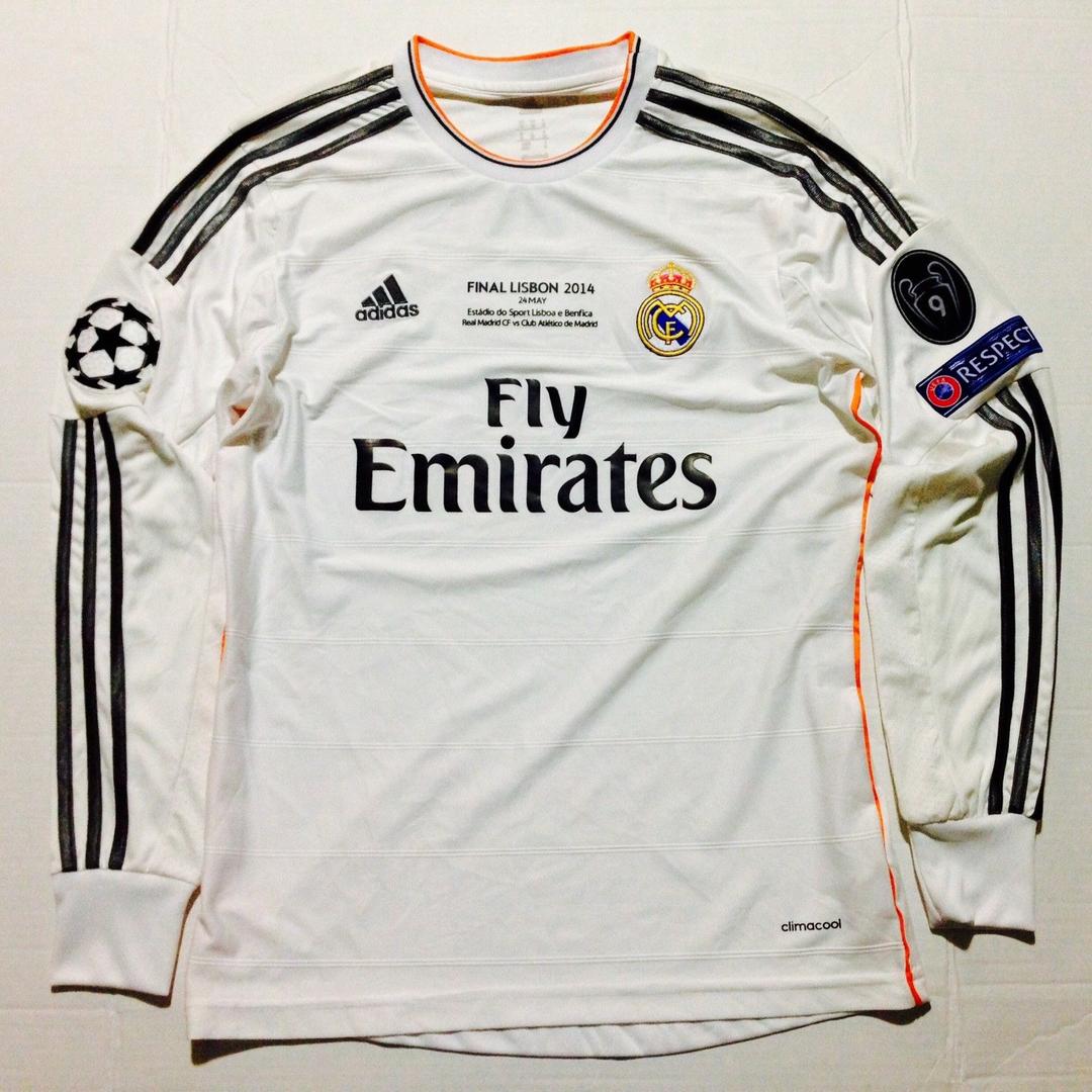 RONALDO #7 2013/2014 Real Madrid LOCAL MANGA LARGA