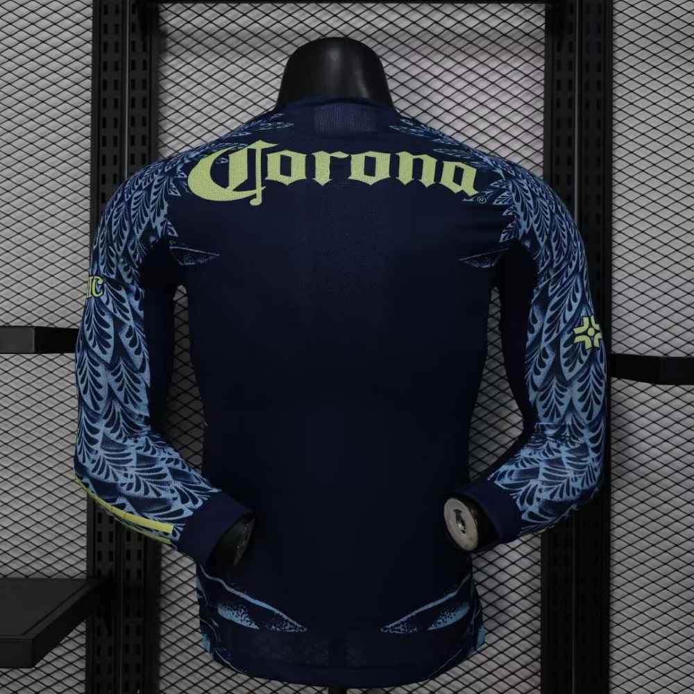 CLUB AMERICA 2025-26 VISITANTE JUGADOR MANGA LARGA