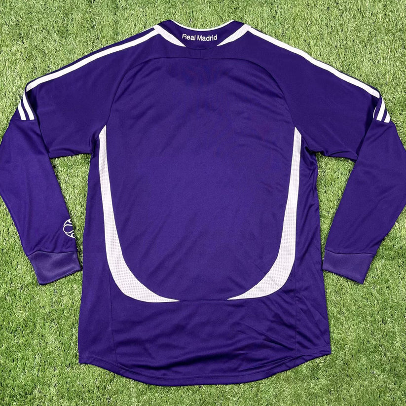 REAL MADRID VISITANTE 2006-2007 LOCAL MANGA LARGA