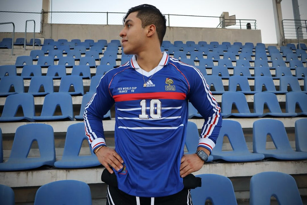 ZIDANE #10 1998 - FRANCIA LOCAL Manga Larga WORLD CUP EDITION