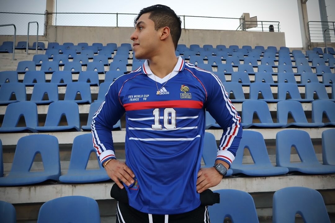 ZIDANE #10 1998 - FRANCIA LOCAL Manga Larga WORLD CUP EDITION