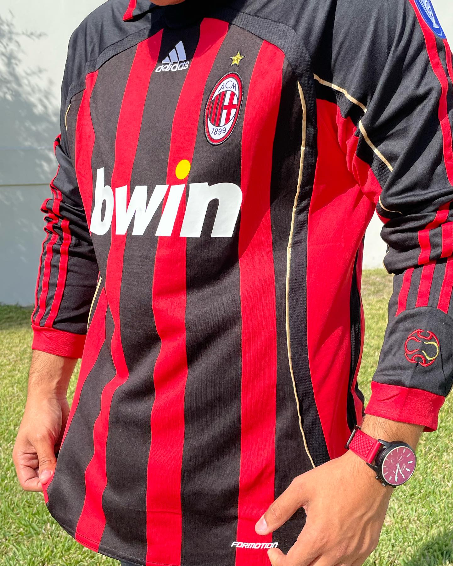 AC MILAN 2006/2007 LOCAL MANGA LARGA MALDINI #3