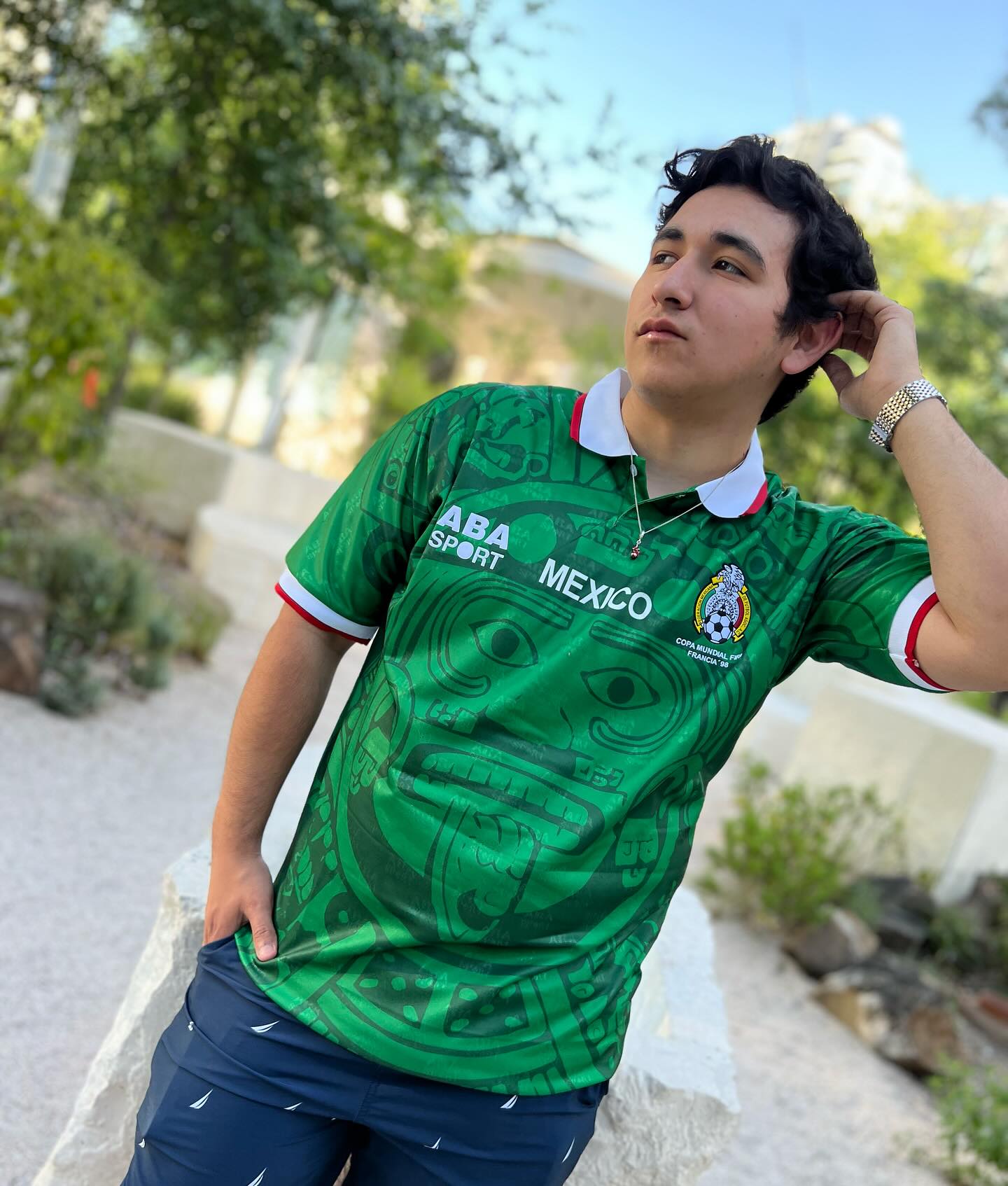 MXICO JERSEY MUNDIAL 1998 LOCAL