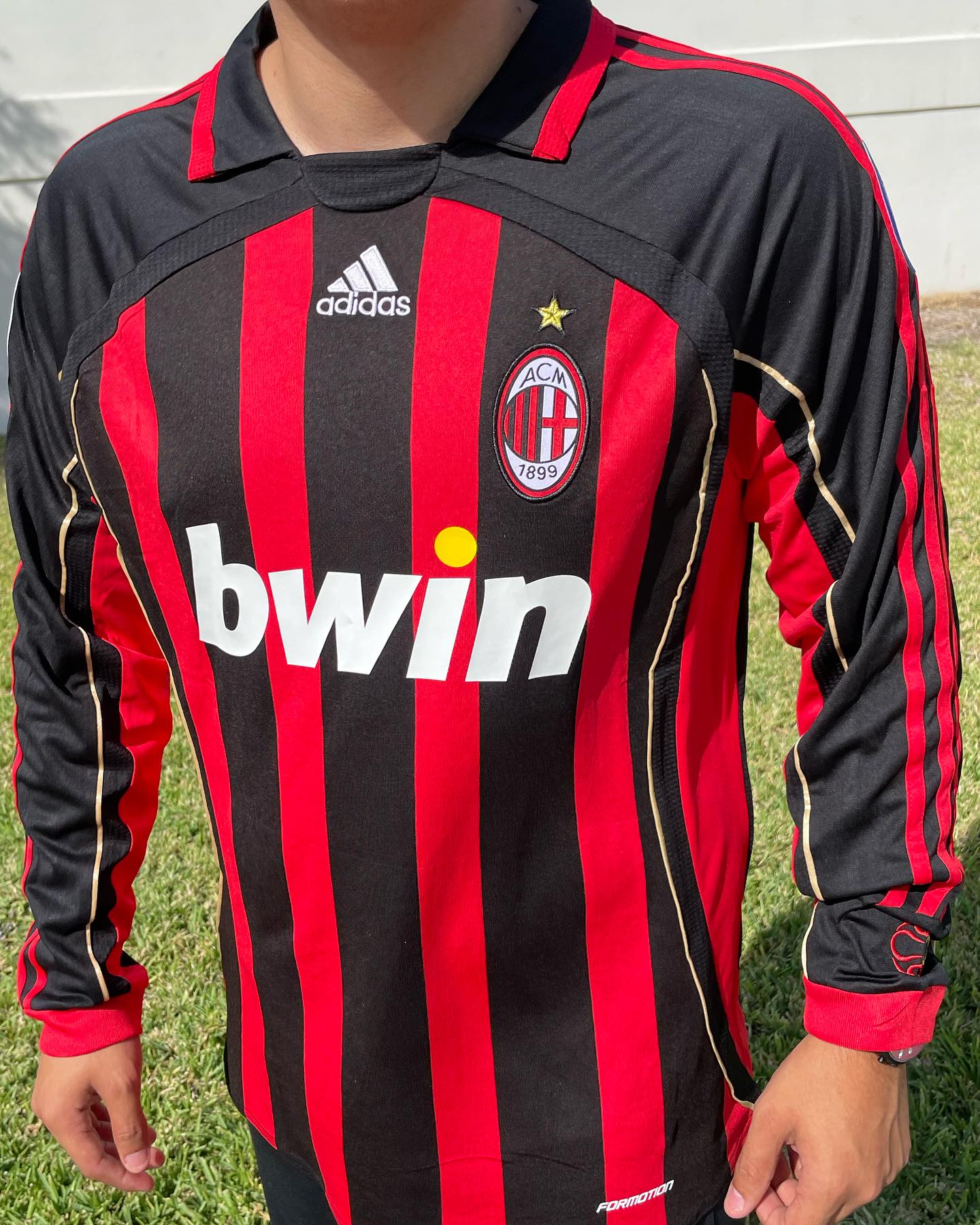 AC MILAN 2006/2007 LOCAL MANGA LARGA MALDINI #3