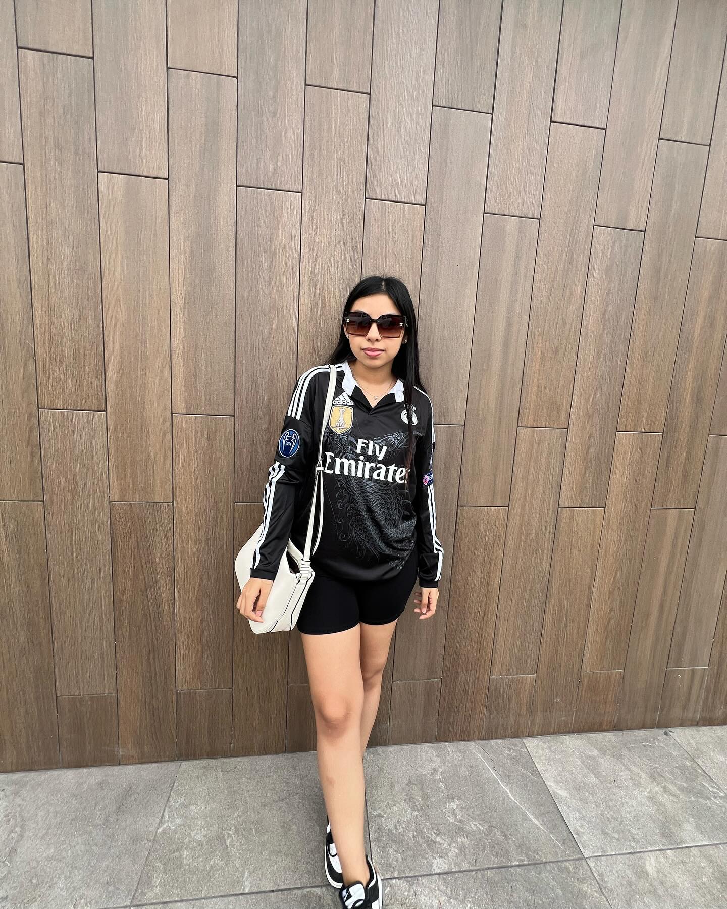 RONALDO #7 2014/2015 Real Madrid NEGRA MANGA LARGA