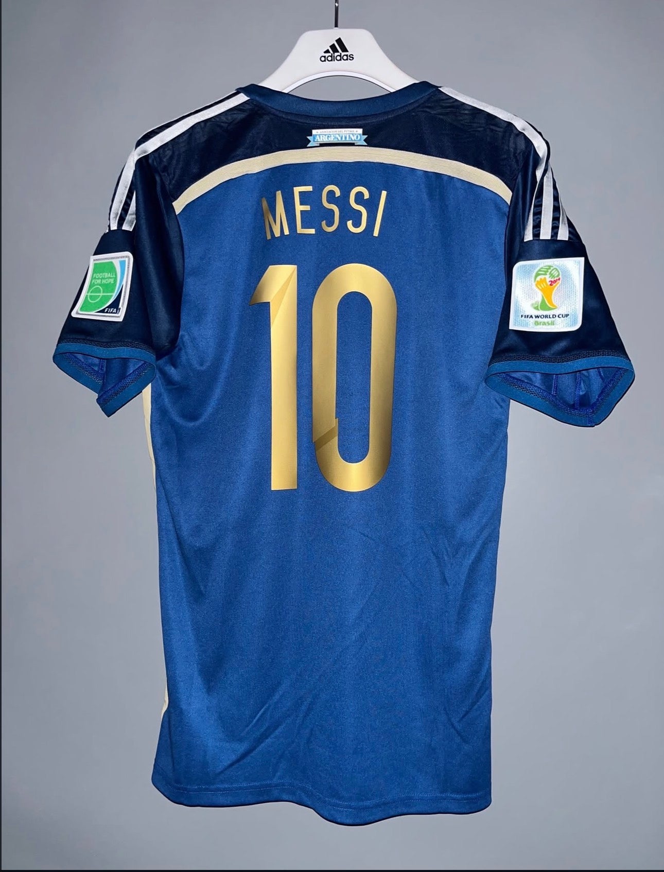 MESSI #10 ARGENTINA 2014 MUNDIAL VISITANTE
