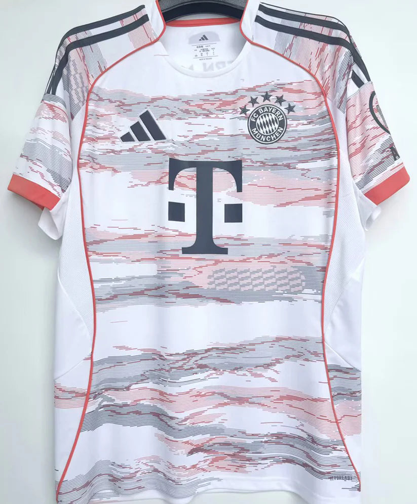 BAYERN MUNICH VISITANTE JERSEY KANE 2025/26