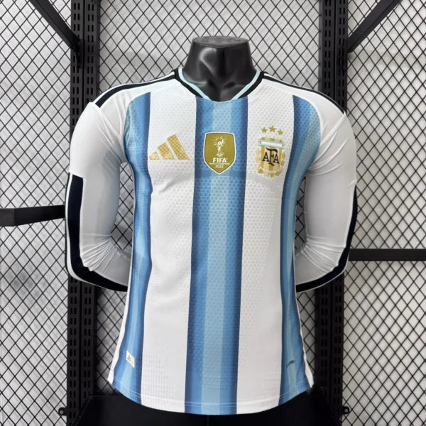 ARGENTINA 2025/26 (MUNDIAL) LOCAL JUGADOR MANGA LARGA MESSI #10