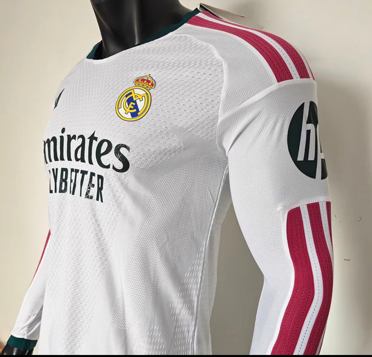 REAL MADRID  JUGADOR 2026/2027 LOCAL MANGA LARGA