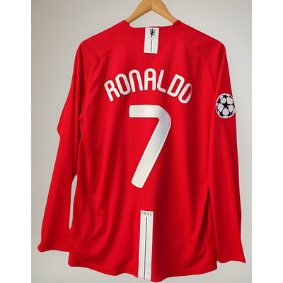 Ronaldo 2008 - MANCHESTER UNITED Manga Larga