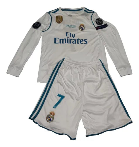 Ronaldo#7 2017-2018 KID'S MANGA LARGA