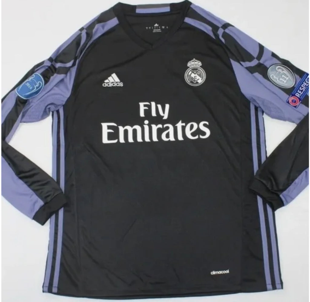 RONALDO #7 REAL MADRID TERCERA 2016/2017 MANGA LARGA