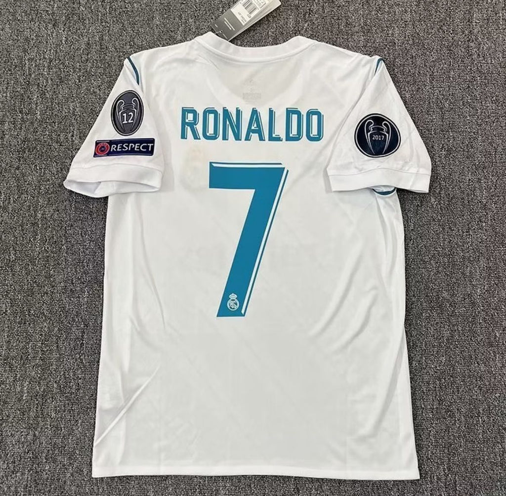 RONALDO#7 REAL MADRID 2017 LOCAL JERSEY