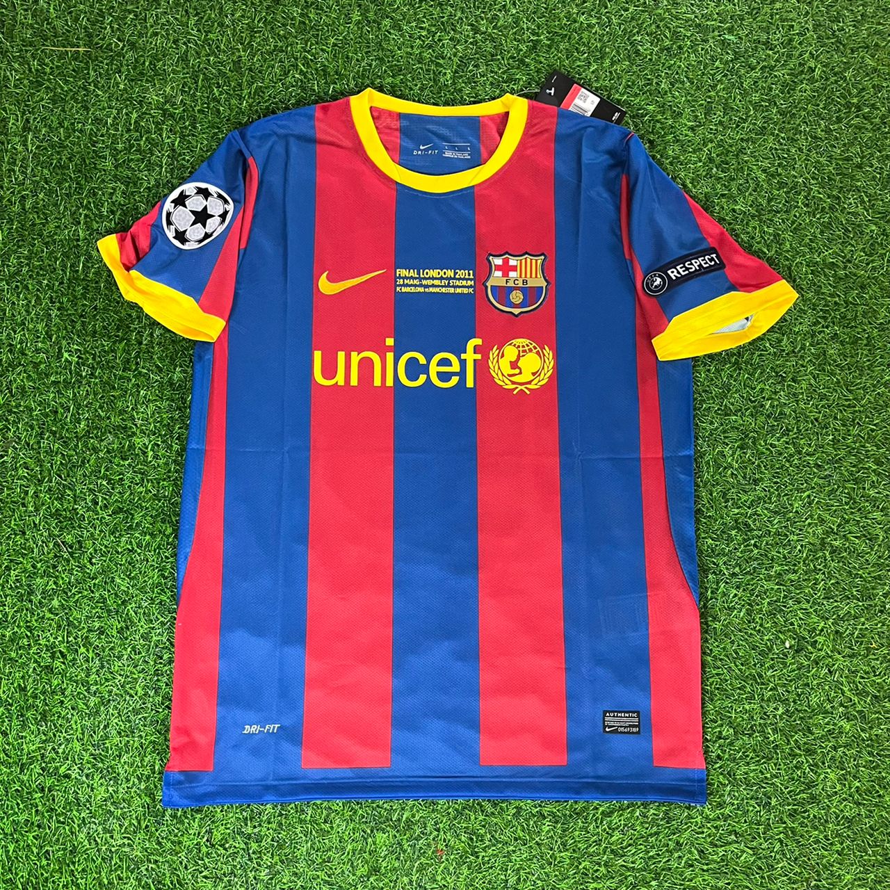 MESSI#10 2010-2011 BARCELONA LOCAL CHAMPIONS FINAL EDITION