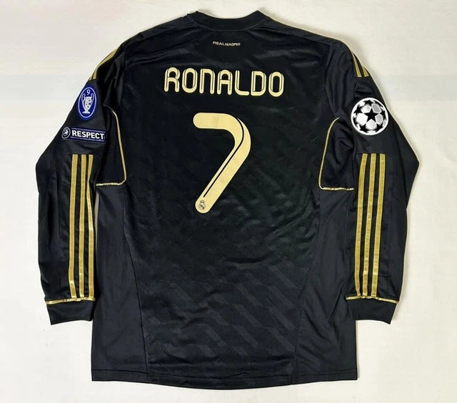 RONALDO #7 REAL MADRID VISITANTE 2011-2012 VISITANTE MANGA LARGA
