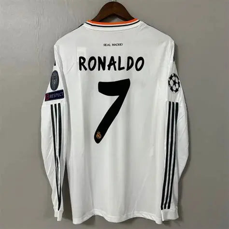RONALDO #7 2013/2014 Real Madrid LOCAL MANGA LARGA