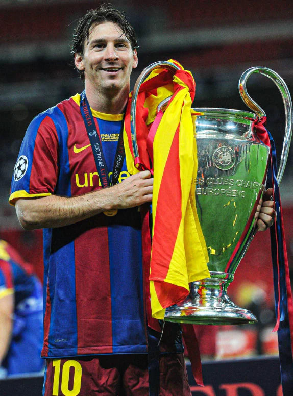 MESSI#10 2010-2011 BARCELONA LOCAL CHAMPIONS FINAL EDITION