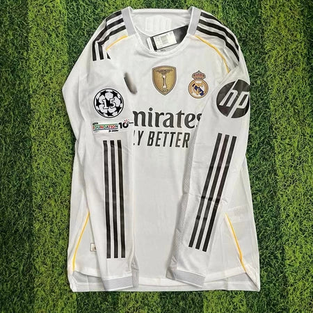 Real Madrid  2025-26 LOCAL MANGA LARGA JUGADOR