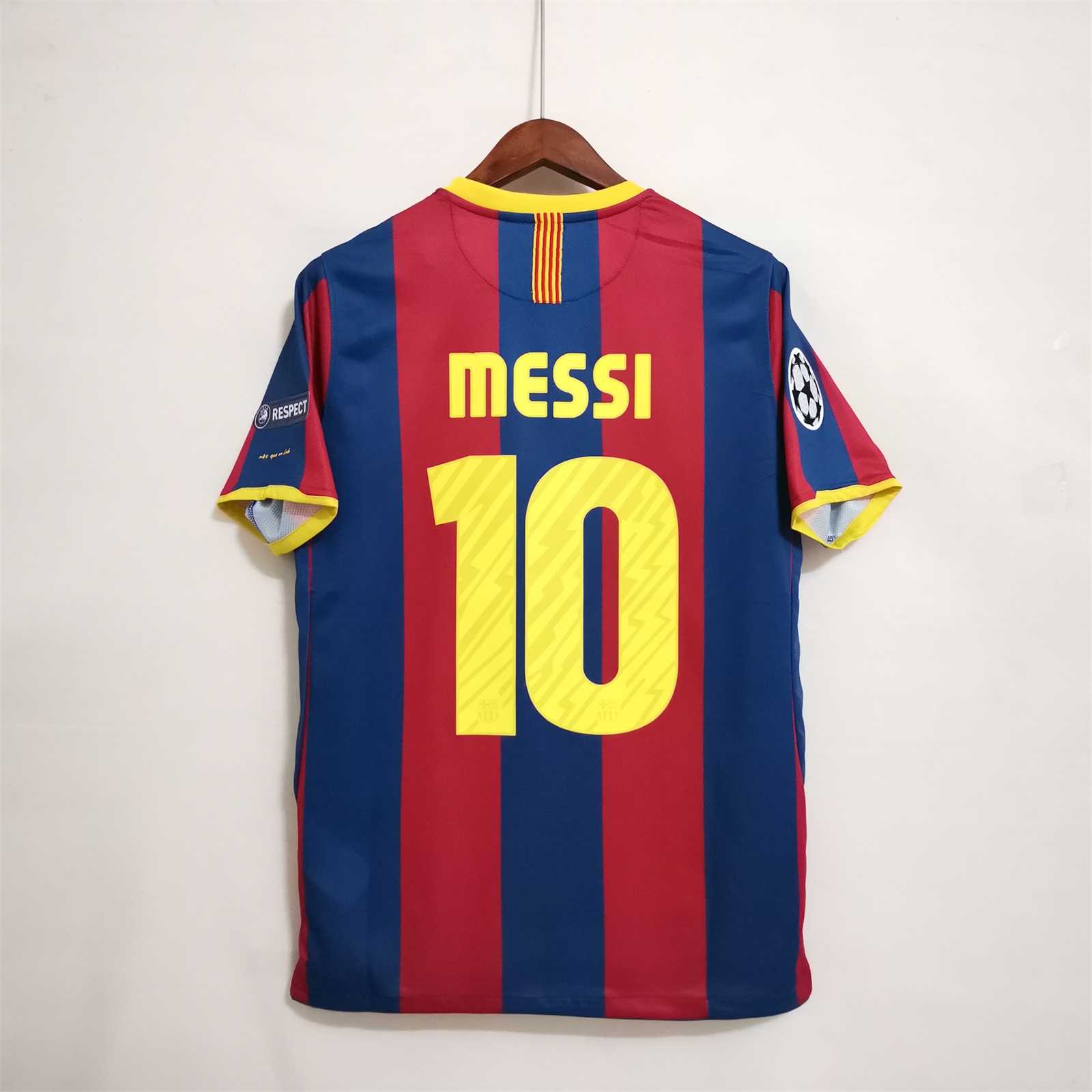 MESSI#10 2010-2011 BARCELONA LOCAL CHAMPIONS FINAL EDITION