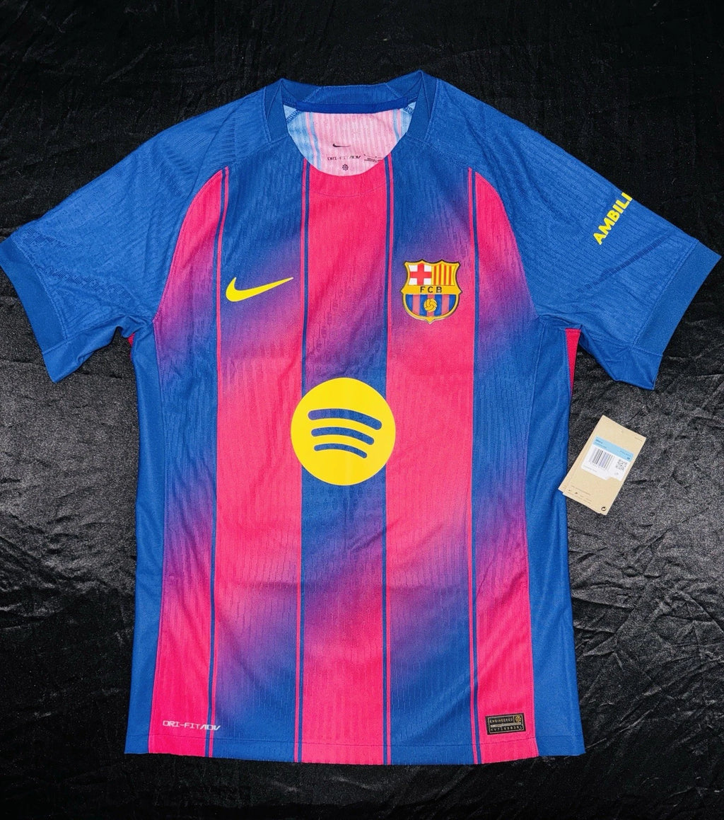 Barcelona 2025-26 LOCAL MANGA CORTA JUGADOR