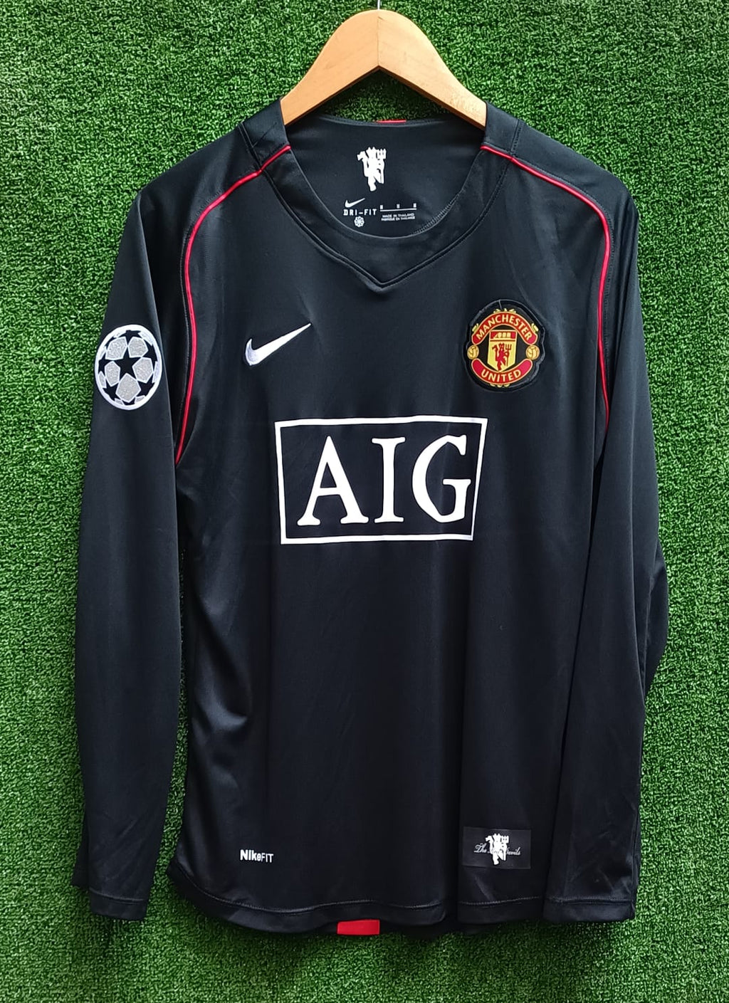 RONALD0 #7 MANCHESTER UNITED 2007/2008 JERSEY MANGA LARGA