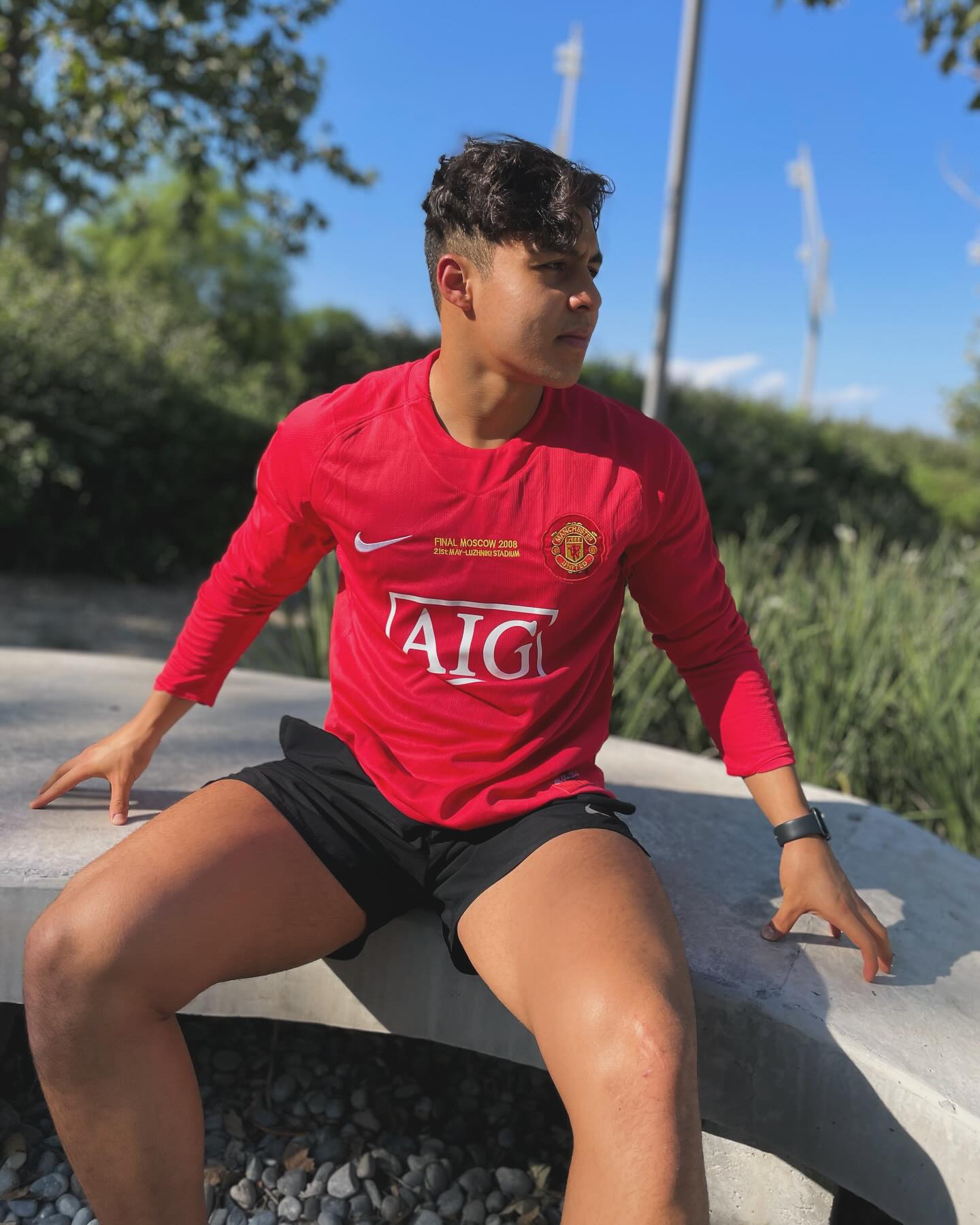 Ronaldo 2008 - MANCHESTER UNITED Manga Larga