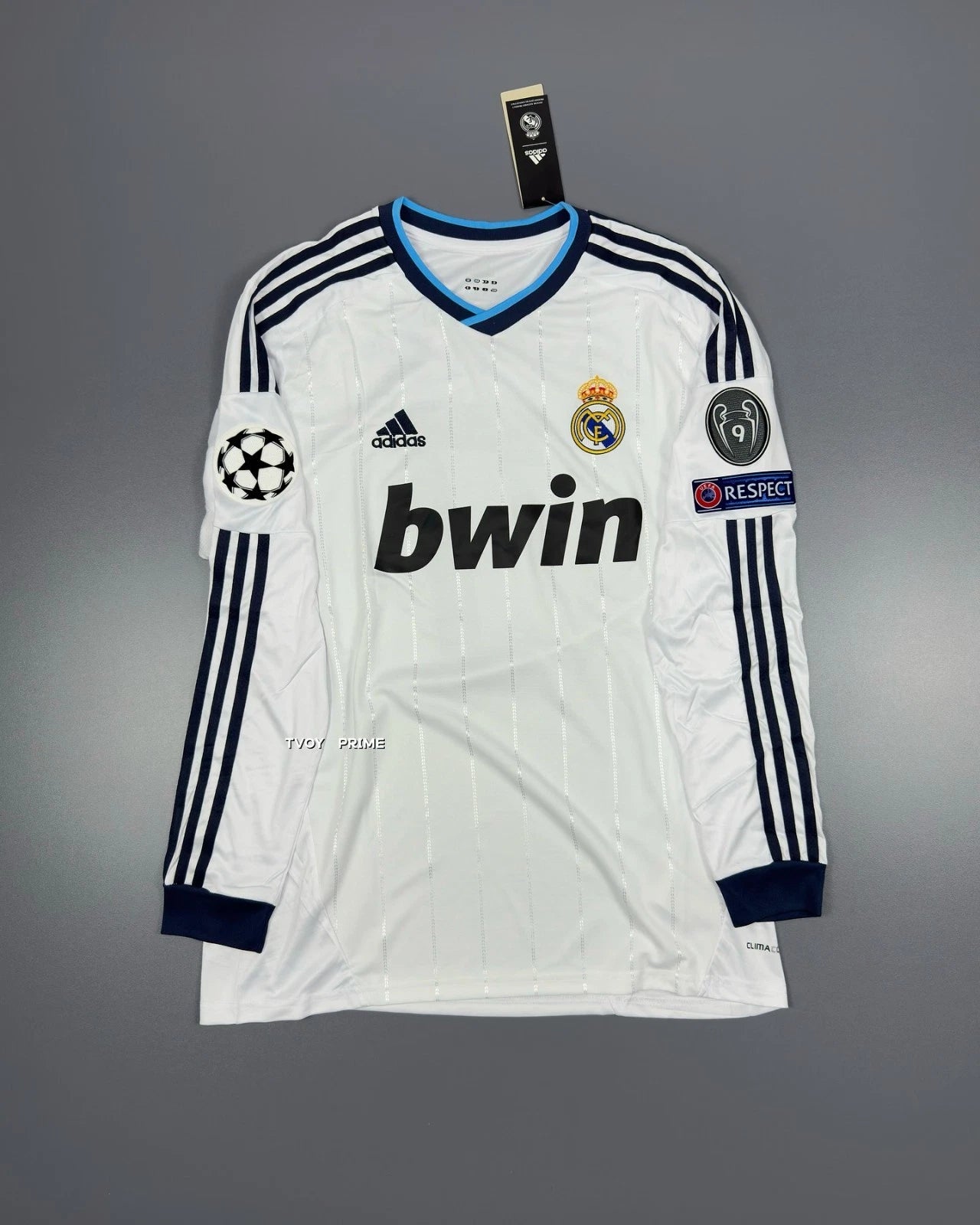 RONALDO #7 2012/2013 Real Madrid LOCAL MANGA LARGA