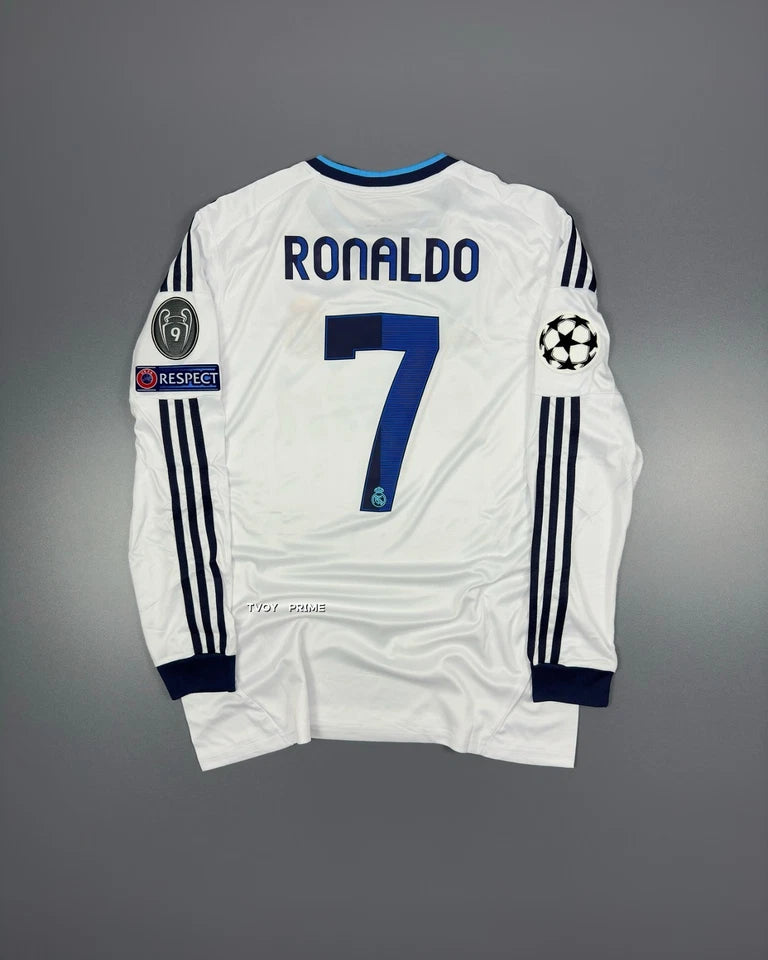 RONALDO #7 2012/2013 Real Madrid LOCAL MANGA LARGA