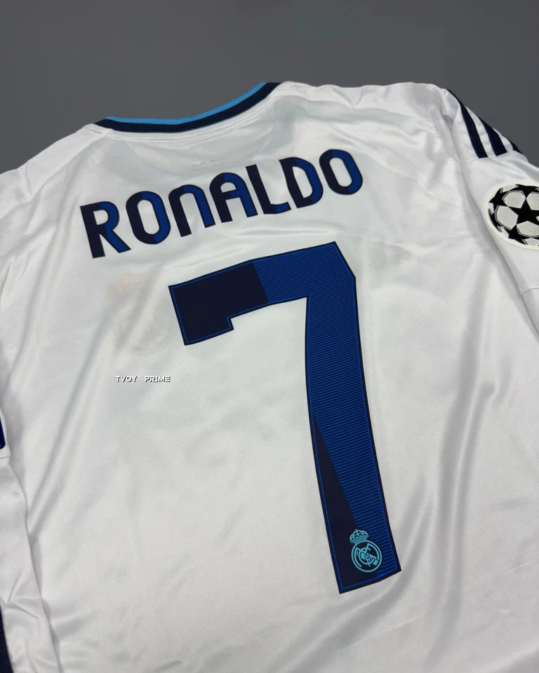 RONALDO #7 2012/2013 Real Madrid LOCAL MANGA LARGA