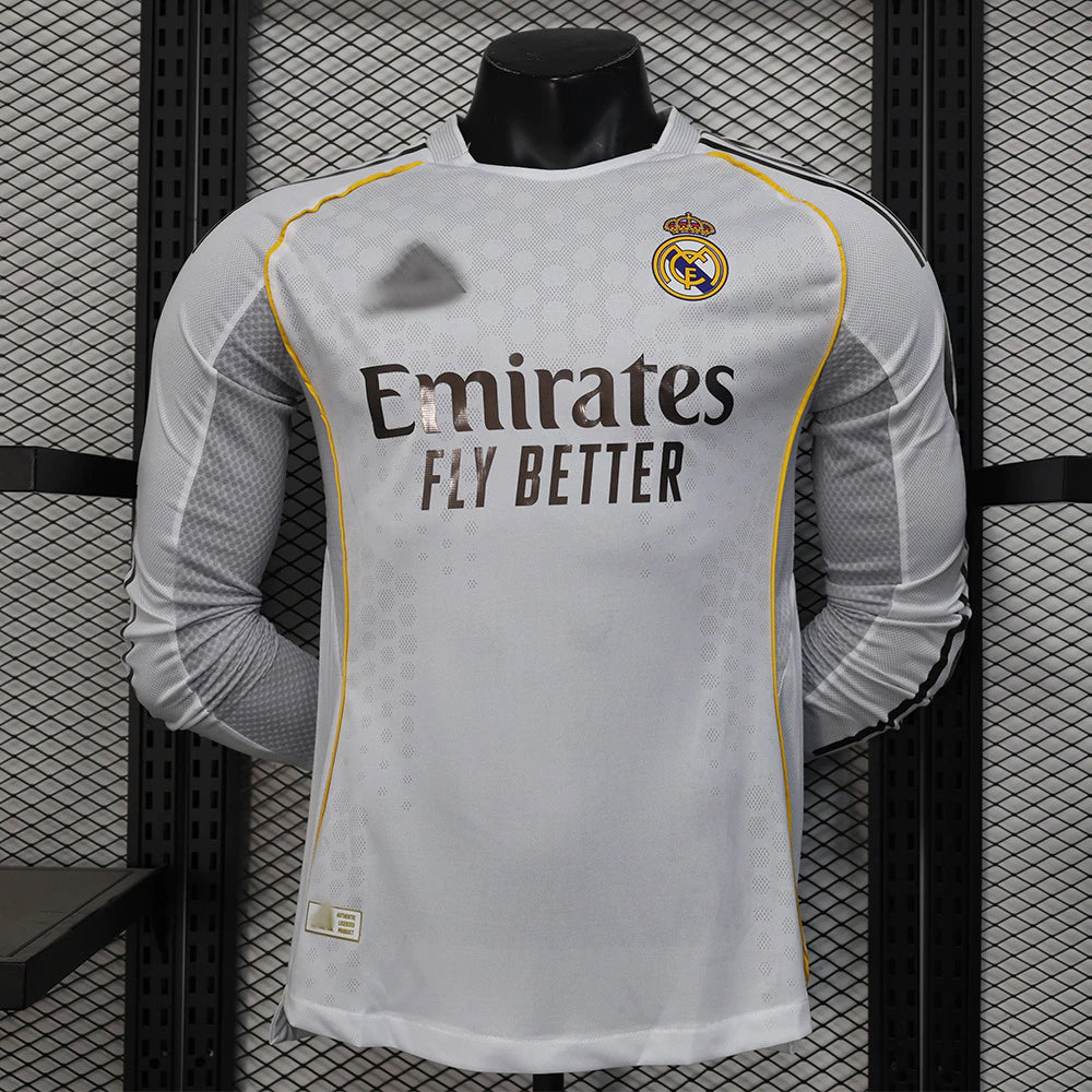 Real Madrid  2025-26 LOCAL MANGA LARGA JUGADOR